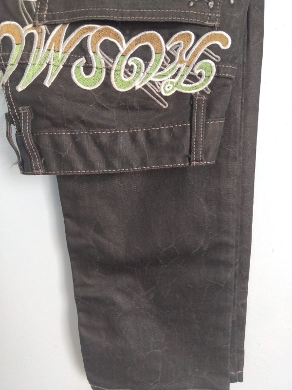 Vintage tiger design jeans for sale._2