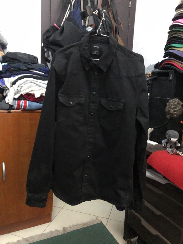 CHEMISE DENIM BERSHKA_1